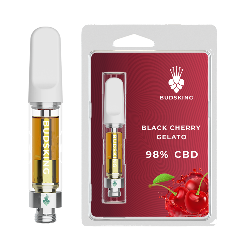 Black Cherry Gelato CBD Vape Cart