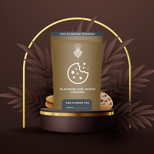 Platinum Girl Scout Cookies Flower Tea (24% CBD)