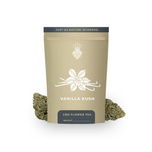 Vanilla Kush CBD Flower Tea (21% CBD)